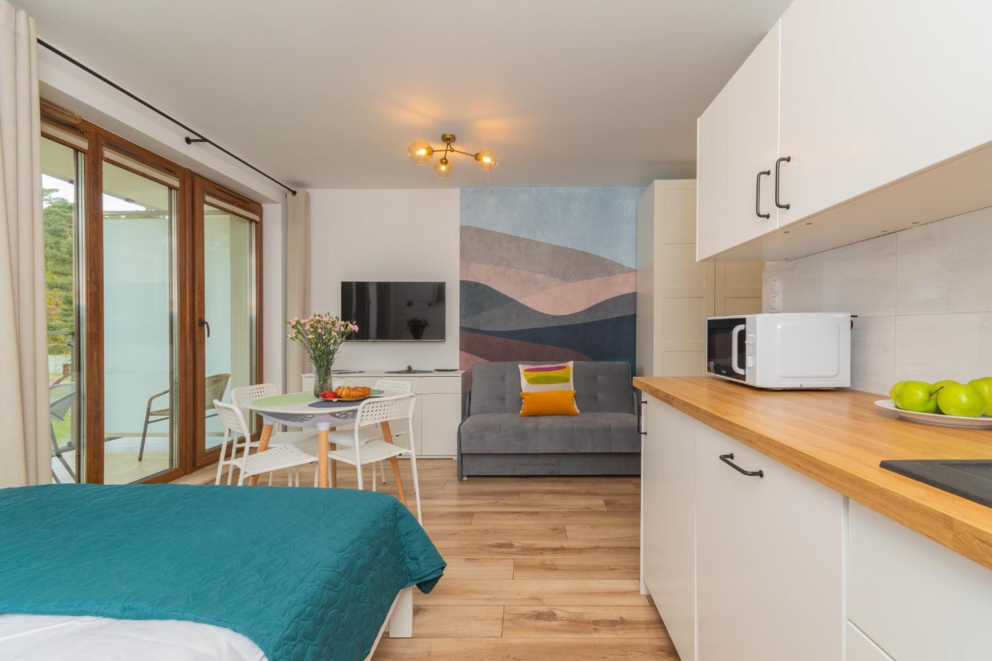Apartamenty Mierzeja - Stegna Park Studio, 500 M Od Plazy ภายนอก รูปภาพ